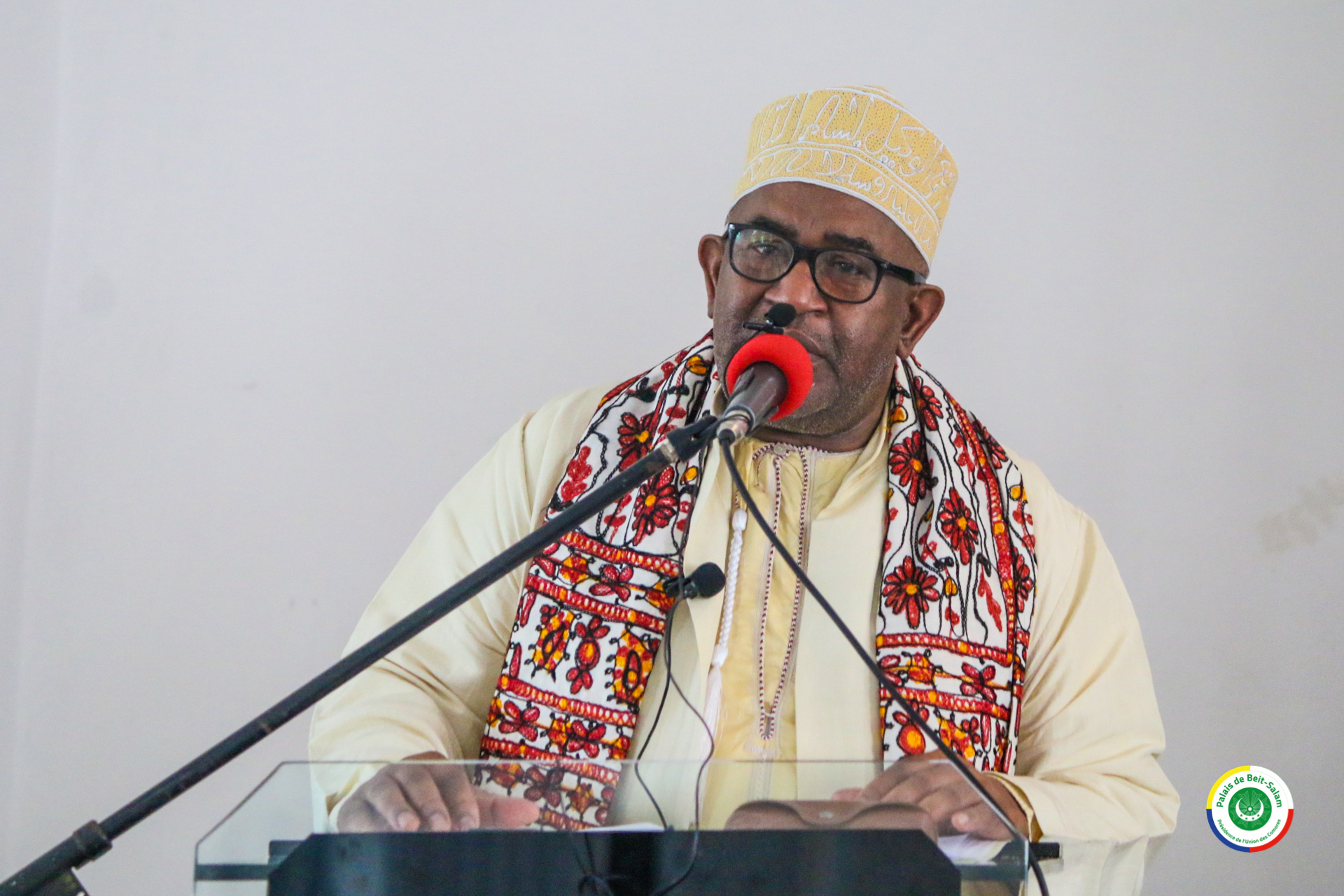 Allocution de Son Excellence Monsieur AZALI Assoumani, Président de l’Union des Comores,  à l’occasion de la célébration de l’Aid El Fitr.